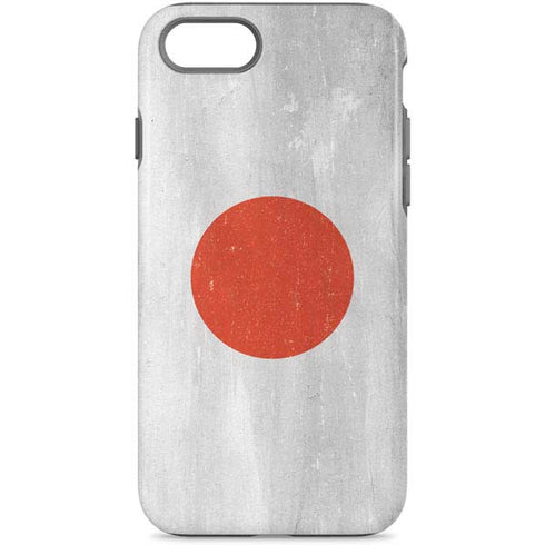 Japanese Flag Distressed iPhone Cases